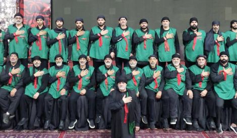 اُلطموا الحسين شامخين